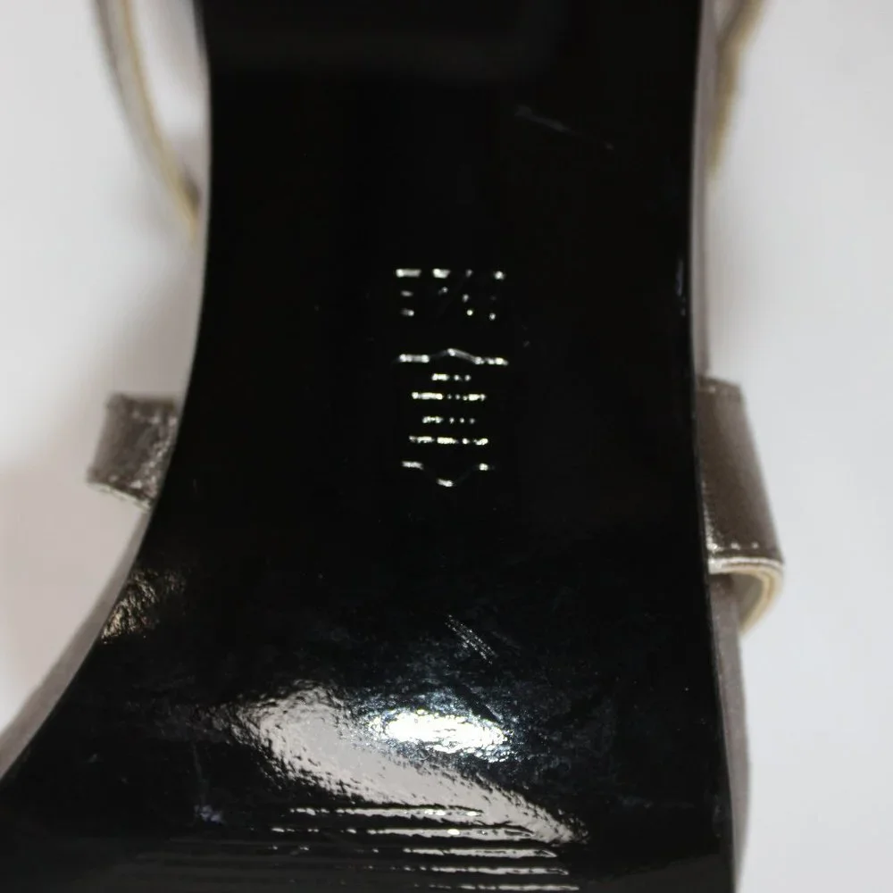 NWOT Caparros Dress Heels, Brush Gold Color